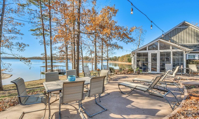 Fair Play House | Lakefront Gem w/Boat Dock & Patio in Fair Play