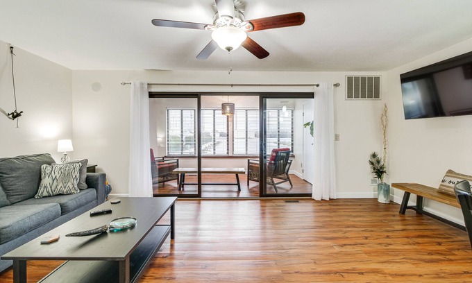 Port Clinton Condo | Lakefront Port Clinton Condo w/Boat Dock & Slip!
