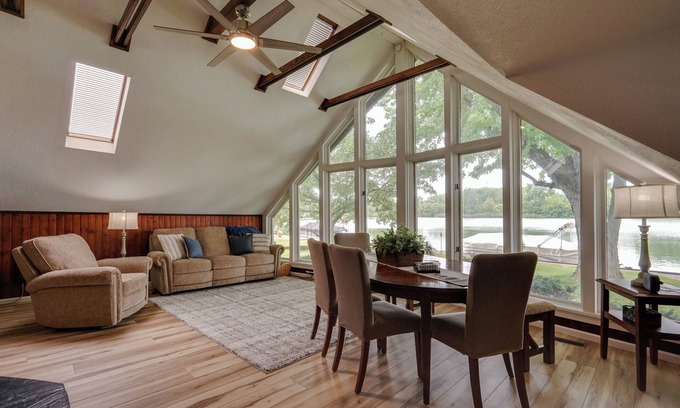 St. Marys House | Lakefront St Marys Getaway w/Boat Dock + Fire Pit
