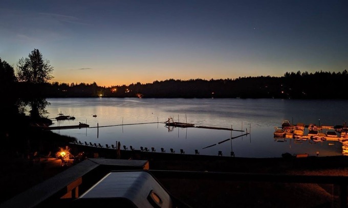Shawnigan Lake Apartment | Lakefront - Steps Away From Sandy Beach!