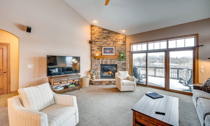 Tichigan House | Lakefront Waterford Home w/Game Room & Grills!