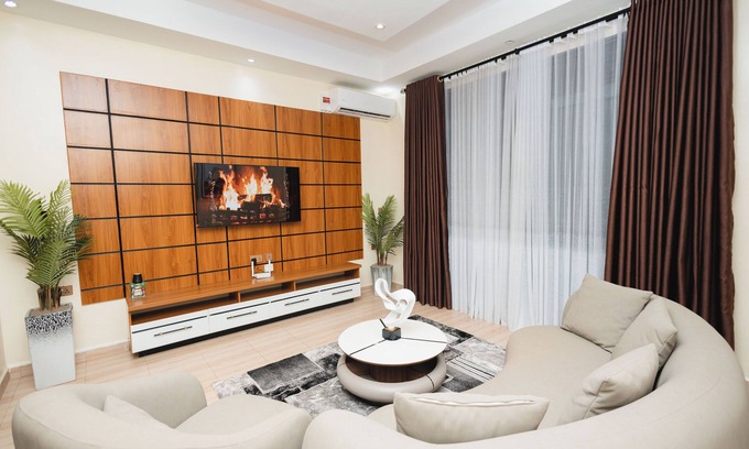 Entebbe Apartment | Lakeside 2-bedroom apartment with AC on a private beach