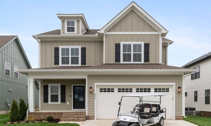 Winchester Apartment | Lakeside Retreat with Golf Cart, Game Room, Fireplace, Pool