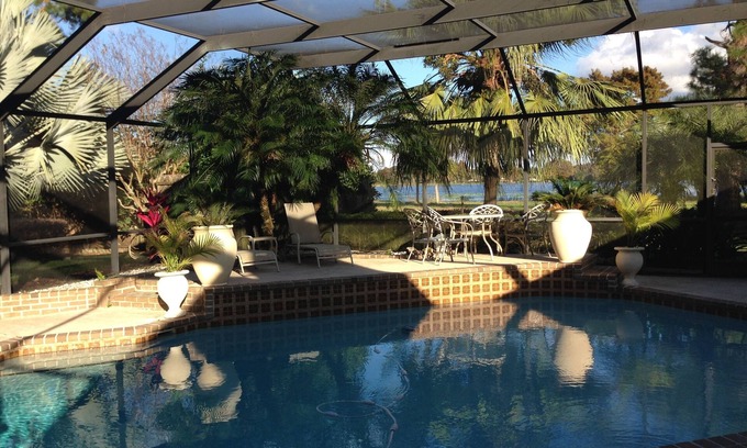 Rosemont Villa | Lakeview 3 BR Villa with large private pool nestled into Florida's nature