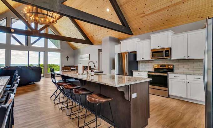 Indian Point Cabin | Lakeview Deck| Game Room| Pool I Arcade | Fire Pit