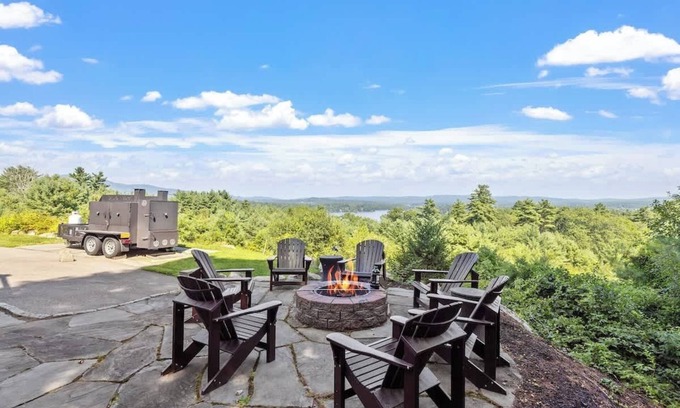Moultonborough House | Lakeview Luxury Retreat near Winnipesaukee lake