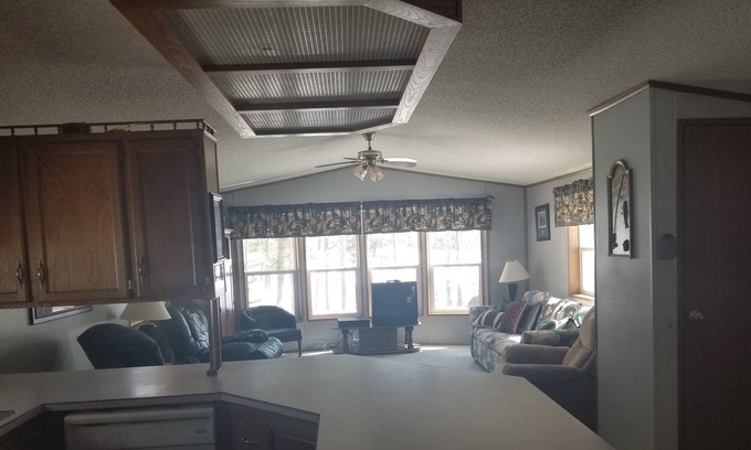 New Post Resort | Lakeview mobile home locate at Beautiful Blueberry Hill resort on Blueberry lake