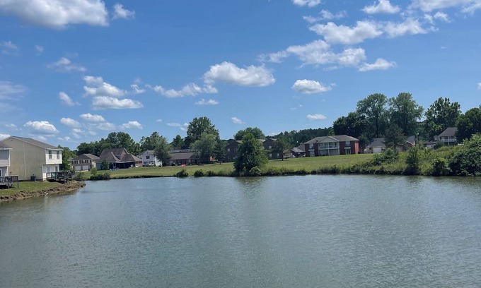 Starkville House | Lakeview Oasis: Charming 2-bedroom townhome with WiFi and AC in Starkville