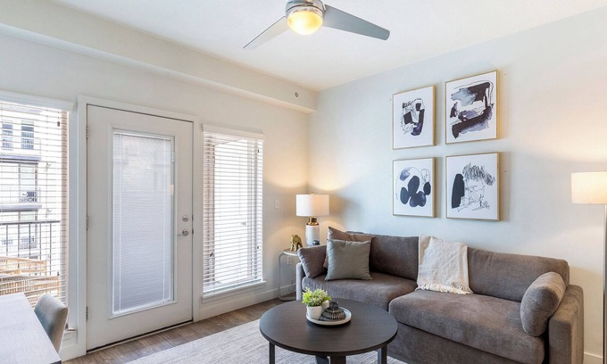 South Salt Lake Apartment | Landing | Stylish 1BD, Gym, Courtyard