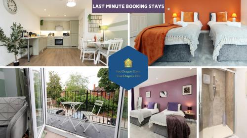 Cathays House | large 2 bed central apartment with balcony and private parking