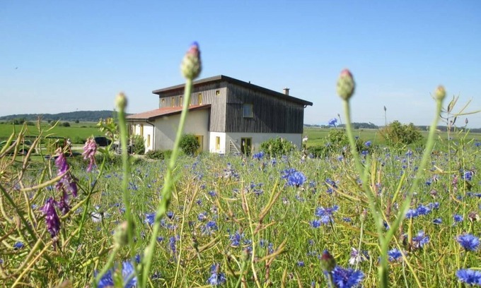 Wolgast Apartment | Large apartment with a view of Usedom and Achterwasser on the nature reserve