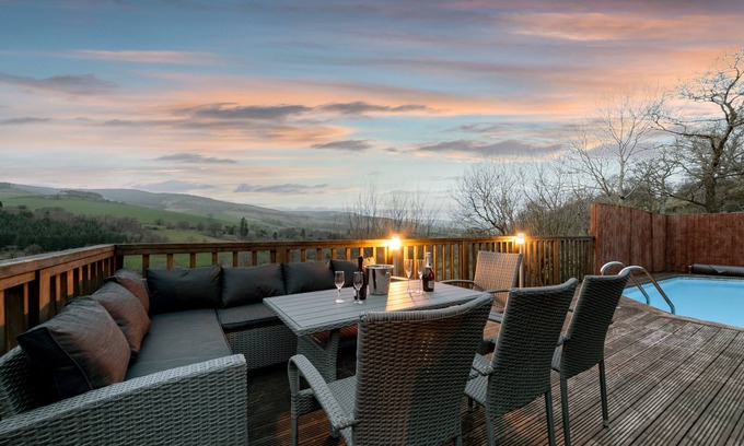 Llanbrynmair House | Large barn conversion in Cambrian Mountains, private pool , spa and games room.