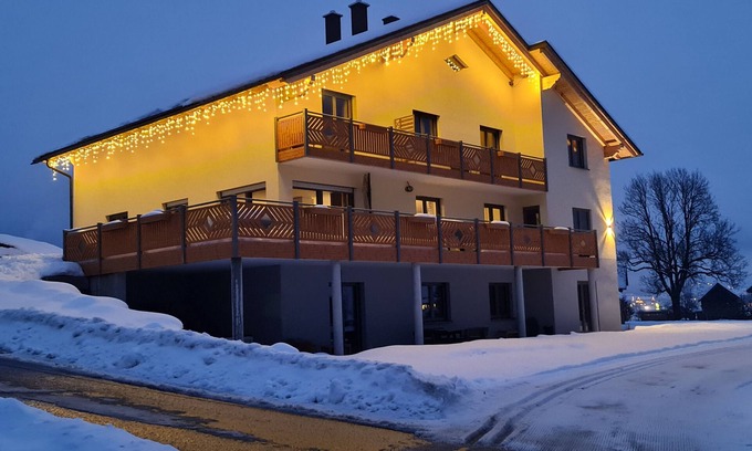 Gosau Ski Chalet | Large Chalet over 2 floors, fantastic views of the montains.