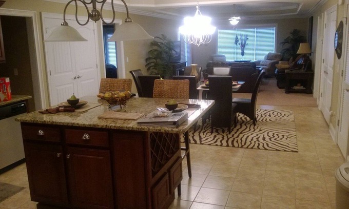 Lincoln Condo | Large, four-bedroom condo minutes away from Talladega Superspeedway!