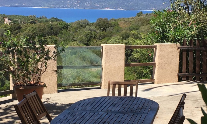 Belvedere-Campomoro Apartment | Large penthouse with breathtaking views of the Gulf of Valinco.