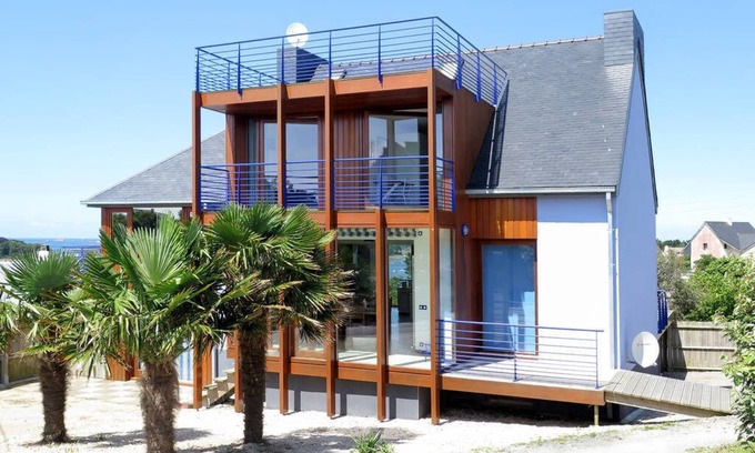 Landeda House | LARGE VILLA at ABER WRAC'H; classified 4 STARS 14 pers. (, 18 poss) sea view spa sauna