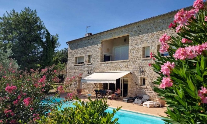 Lablachere House | Large Villa - High standing - Large garden - Swimming pool - Sauna - Terrace