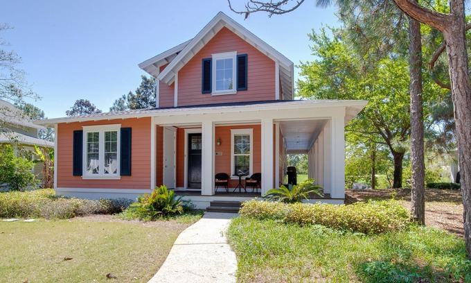 Laurel Grove House | Laurel Grove Cottage, 2 GOLF CARTS, Beach Tram, Back Porch, Pool and Hot Tub.