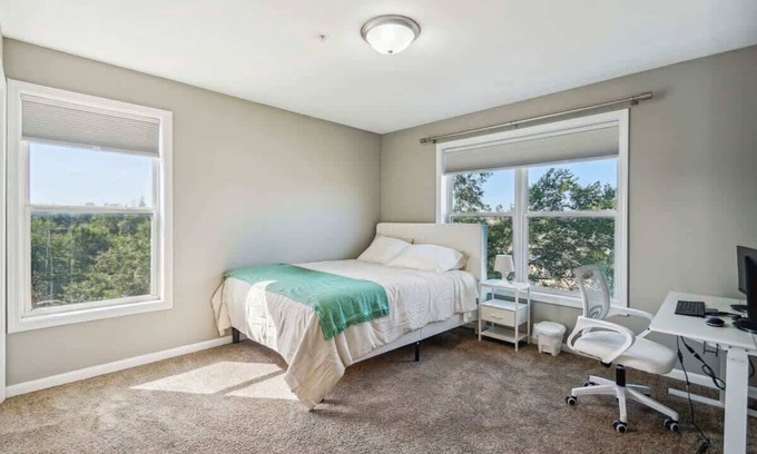 Lowry Hill East House | Lavish 1BR/1.5BA Room in Shared Home w/Rooftop
