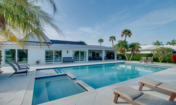 Moorings House | Lavish Vero Beach Escape with Pool, Patio + Dock!