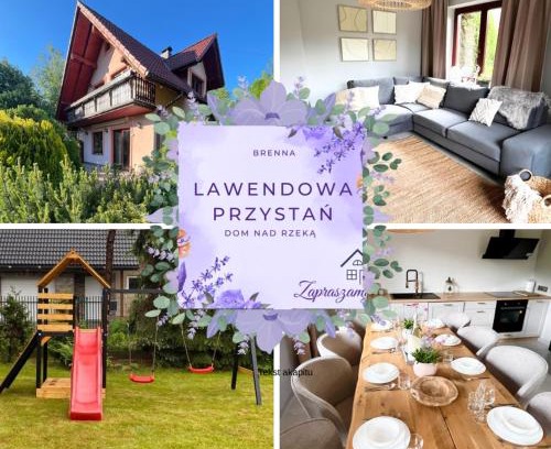 Brenna House | LAWENDOWA PRZYSTAŃ - dom nad rzeką - Brenna, 10 osób, ogród, plac zabaw
