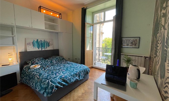 Aix-les-Bains City Center Apartment | Le Beau Site Grand Hotel - lovely heritage cocoon Aix-les-Bains central park