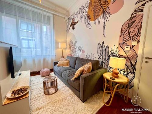 Liege Apartment | Le cocon rose - Chic, proche Jardin botanique