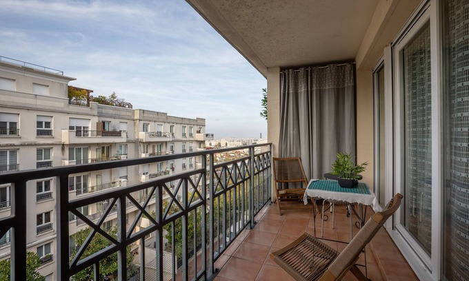 Chatillon Apartment | Le Colibri - 3 chambres et balcon