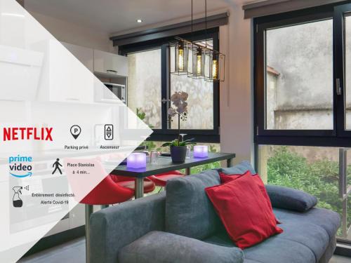 Nancy City Centre Apartment | Le Drouhouse + parking privé