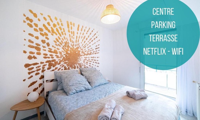 Marengo - Jolimont Apartment | Le Jolimont - Toulousecozyflat Centre - Terrasse - Parking - Métro