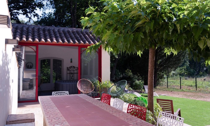 Lorgues House | Le Mas d'Argens - Maison avec Jardin et Jacuzzi - Acces riviere