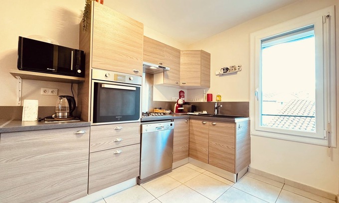 Cuxac-dʼAude House | Le Montadou ☼wifi☼toproof☼climatisation/chauffage☼