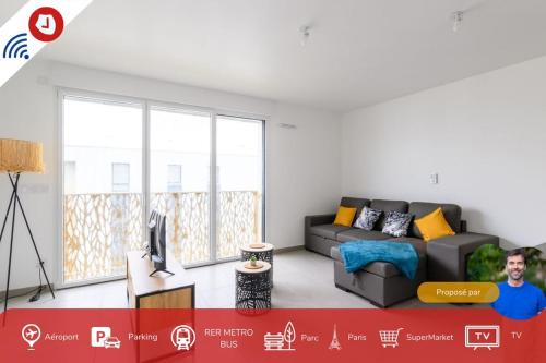 Villepinte Apartment | Le MontCalm à Villepinte