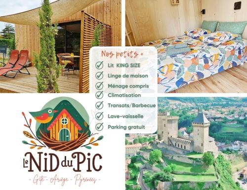 Montgaillard Ski Chalet | LE NID DU PIC - Vue montagne - Foix 5 minutes