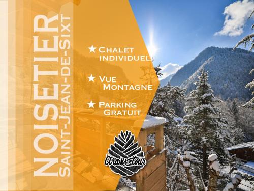 Saint-Jean-de-Sixt Ski Chalet | Le Noisetier - Mini Chalet 2 pers - 2min la Clusaz - AravisTour