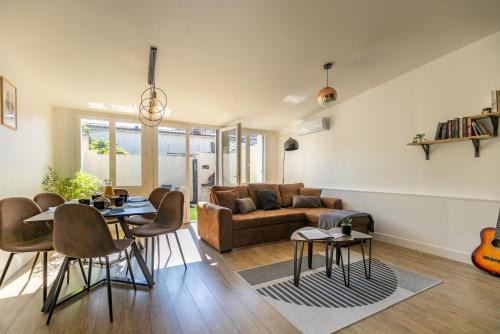 Bergerac Apartment | Le Patio - Spacieux T3 avec climatisation et jardin privatif