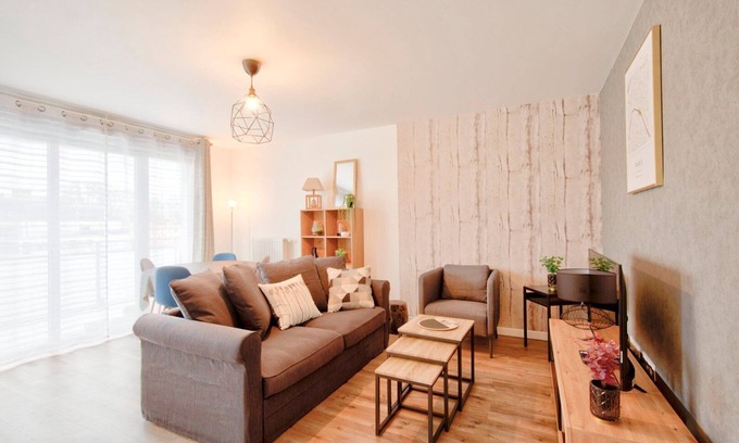 Cachan Apartment | Le Perfectionniste - terrasse/parking