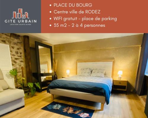 Rodez Apartment | Le Place Du Bourg Appartement T2 Centre Historique Rodez