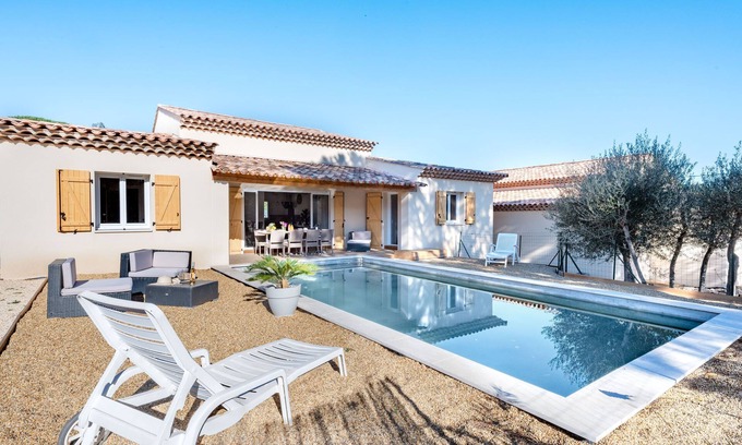 Preconil Villa | Le Plan de la Tour - Air-conditioned villa for 6 people, with private pool