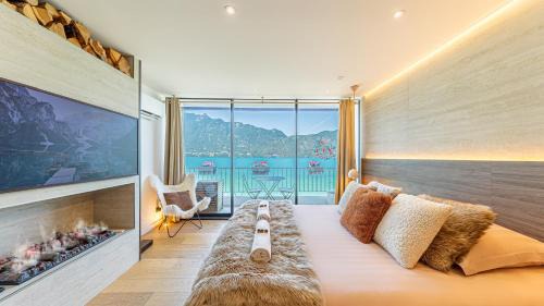 Tresserve Apartment | Le Rivage Alpin, Balnéothérapie, Vue lac