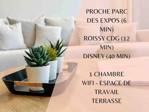 Les Mousseaux Apartment | Le Roof Top - Parc des Expos - Roissy CDG