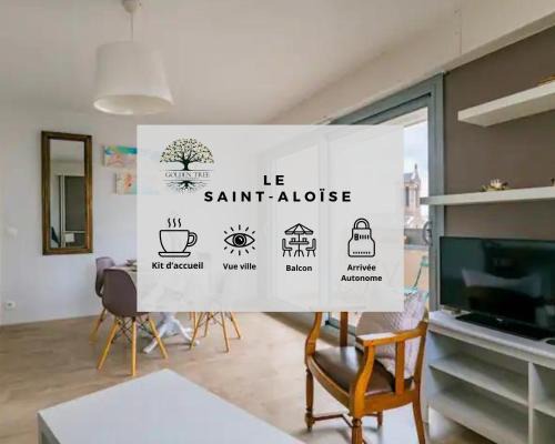 Neudorf South Apartment | Le Saint Aloïse - Balcon, Vue à 10min du Centre