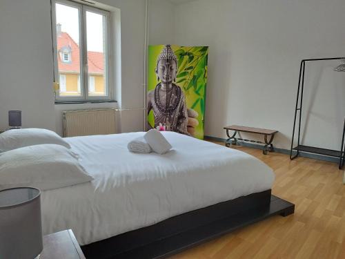 Mulhouse Apartment | Le Thannois - appartement 2 chambres, salon, cuisine équipée, parking et wifi gratuit