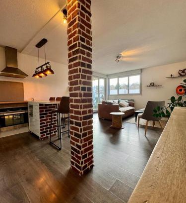 Chateau de l'Hers Apartment | Le Toulousain T3 Parking Calme