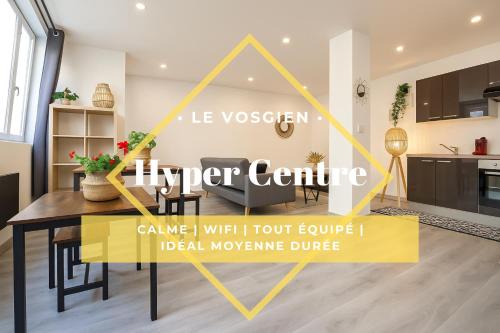 Epinal Apartment | Le Vosgien - Hyper center - Calme - Wifi - Spacieux