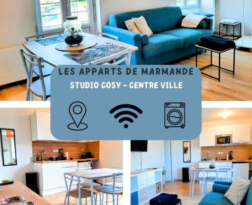 Marmande Apartment | Les Apparts de Marmande - Appart Cosy, centre de Marmande