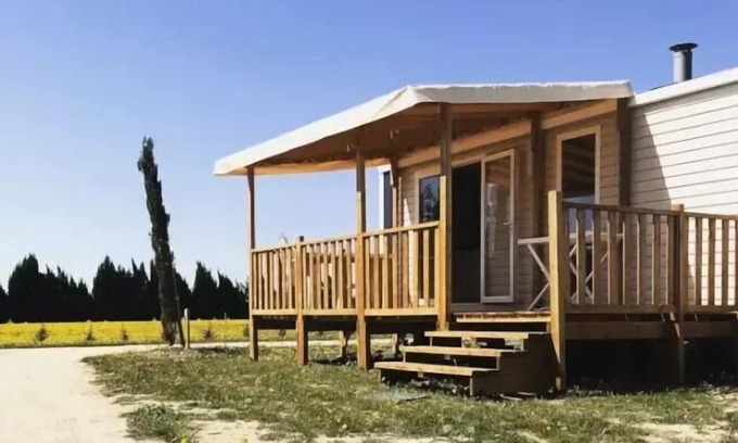 Violes House | Les Favards campsites* - Mobil Home Confort 6 people 4 rooms Air-conditioned