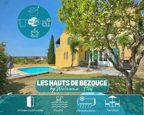 Bezouce Villa | Les Hauts de Bezouce, Vue, Piscine & Calme