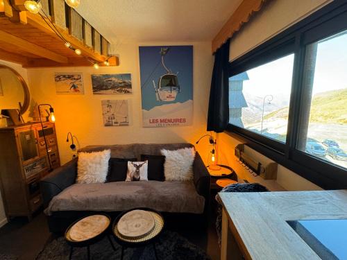 Les Menuires Apartment | Les Menuires centre! Chaleureux studio sur les pistes!