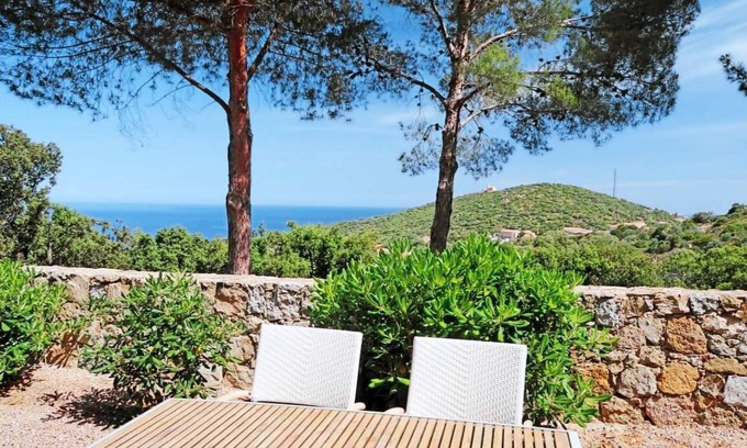 Santa-Reparata-di-Balagna Apartment | "Les pins verts" with sea view, terrace, parking, 1.5km from sandy beach